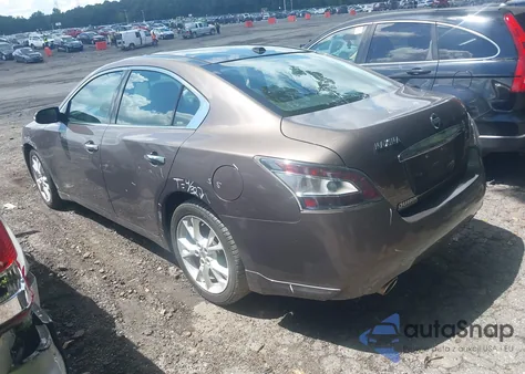 2012 Nissan Maxima 3.5 Sv z USA, uszkodzony, nr VIN 1N4AA5AP6CC855403